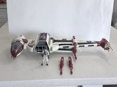 Star Wars Legacy Collection Dagger Squadron B-Wing Fighter Toy’s R Us Exclusive