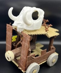 Vintage Kenner Star Wars POTF Ewok Battle Wagon Skull 3d Print Replacement part
