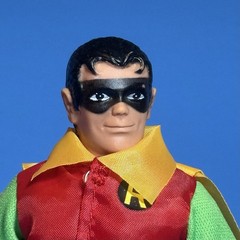 Mego Batman Robin Joker Penguin Type 1 Lot 1974
