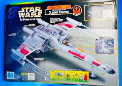 1997 Star Wars Power of the Force POTF X-Wing Fighter Red Five Electronic MISB