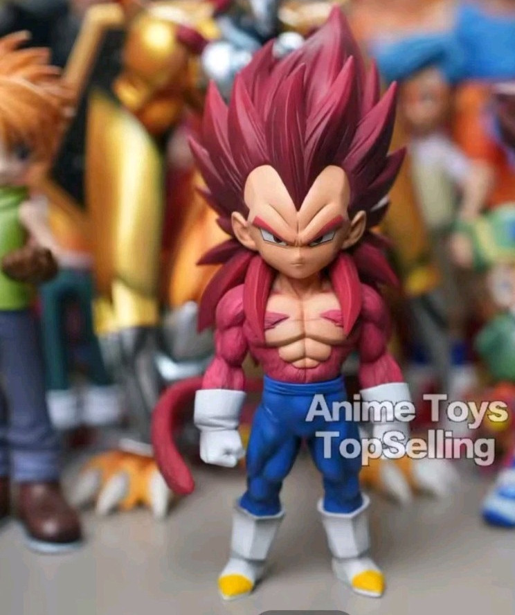 Dragon Ball DAIMA Vegeta Super Saiyan 4 Action Figure Concept Inspired By Goku