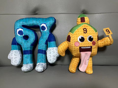 Steal a Brainrot 67 Plush Esok Sekolah Strawberry Elephant Toys for Game Fans