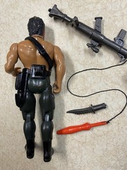 John Rambo 1985 Coleco Figures X2 With Few Weapons Not Complete