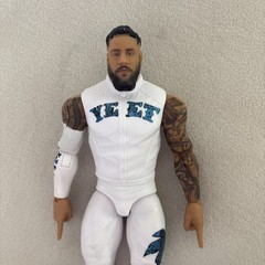 WWE Main Event 161 WrestleMania 41 42 Jey Uso Basic Wrestling Figure White Yeet!