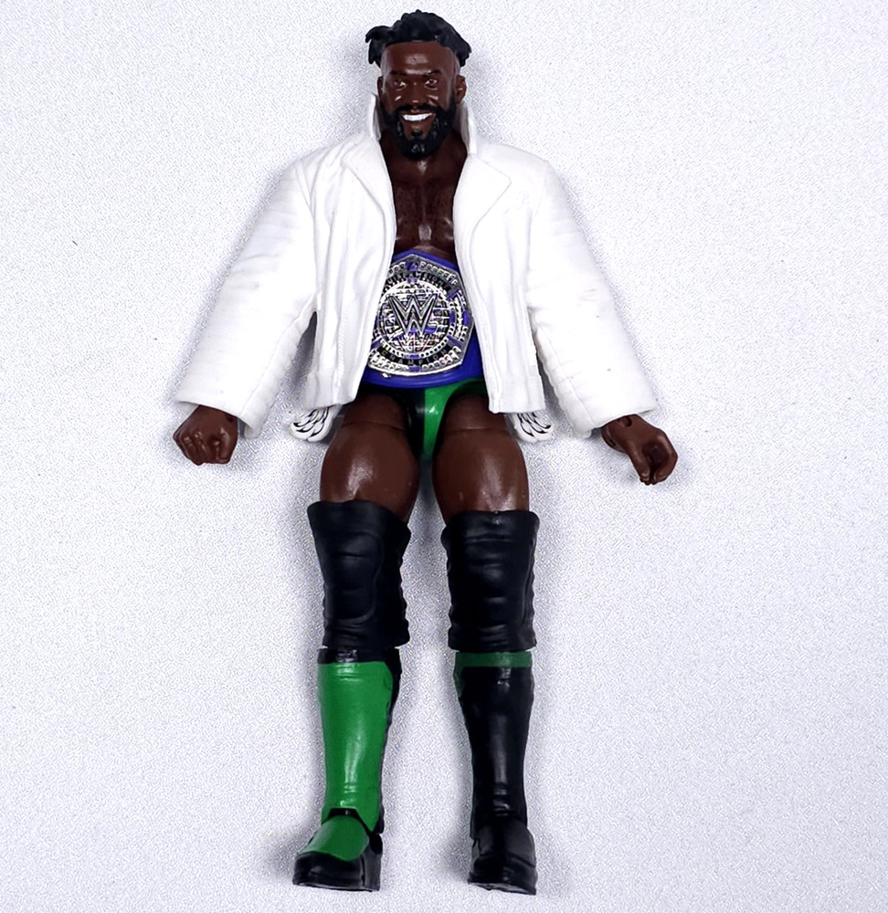 WWE Elite Collection Rich Swann Wrestling 7″ Action Figure Mattel w Coat Belt