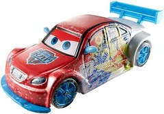 Disney / Pixar Cars, Ice Racers Die-Cast Car, Vitaly Petrov, 1:55 Scale Mattel