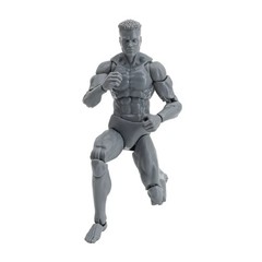 Shady Gray 1:12 EPIC HACKS Blank Male Action Figure 6″ Boss Fight