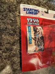 1996 Far East Asian Larry Johnson Starting Lineup Hasbro Kenner Hornets