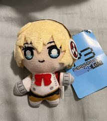 Aigis P3 Reload 4″ Plush Keychain – Persona 25th Anniversary Collectible Gift