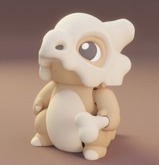 Articulated Fantasy Creature Toy | Pocket Monster Inspired | 3D Printed Figure