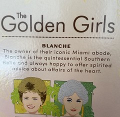 The Golden Girls Blanche Devereaux 3.75-Inch Retro Action Figure
