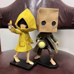 17cm Little Nightmares Six & Mono Figure Anime Game Collectible Model Toy