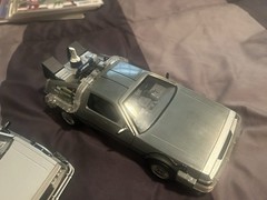 NECA Back To The Future 4 Figures Lot PLUS JADA Toys Delorean Lot of 3
