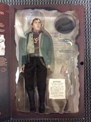 2001 SIDESHOW SIX GUN LEGENDS 12″ FIGURE SET of (2) BILLY THE KID + WYATT EARP