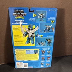 METAL MUTANT LEONARDO DRAGON SPIRIT PLAYAMATES TMNT NINJA TURTLES CARD NEAR COMP