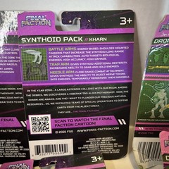 Final Faction Weapons Pack Lot Shock Arms Evolution Synthoid Scourge – Lot Of 15