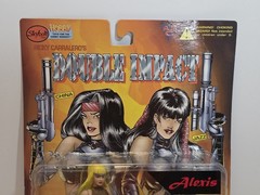 Vintage 1998 Skybolt Toyz Double Impact Alexis 6″ Action Figure