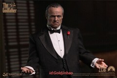 DAMTOYS The Godfather Vito Corleone Action Figure Model In Stock DMS032 1/6 Hot