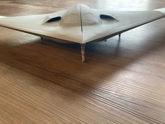 1:48 scale B-21 Raider-Stealth Bomber Model Kit-Disassembled and Unpainted