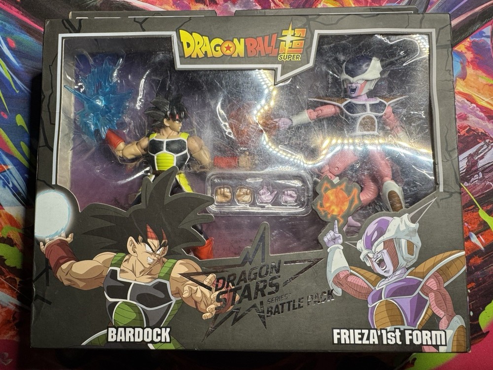 Dragon Ball Super Stars Battle Pack Bardock vs Frieza 1st Form Small Tear