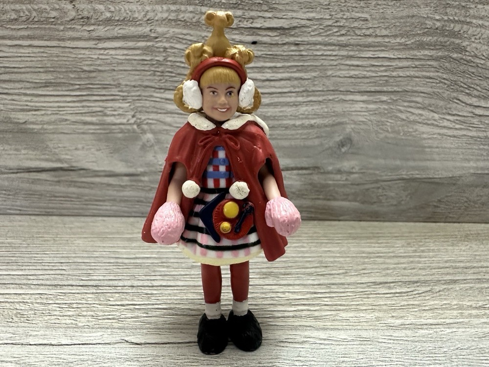 Cindy Lou Who How The Grinch Stole Christmas 3.2” Action Figure Playmates Toy
