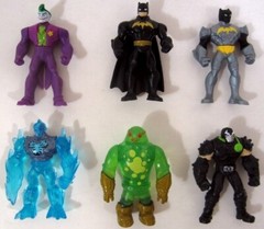 Mattel 2015 Sealed Set Of 6 BATMAN UNLIMITED MIGHTY MINIS Series 2 Action figure