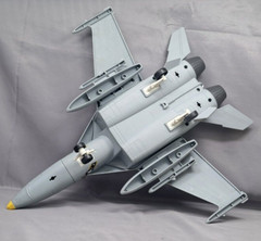 Disney Planes Deluxe Bravo Fighter Jet Transporter F-18 Hornet Mattel INCOMPLETE