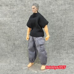 1:18 Casual Pants Trend Trousers Clothes Fit 3.75 ” Male Soldier Figure Body Toy