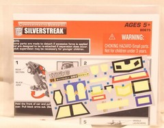 G1 Transformers Commemorative Series III Reissue SILVERSTREAK 2002 COMPLETE
