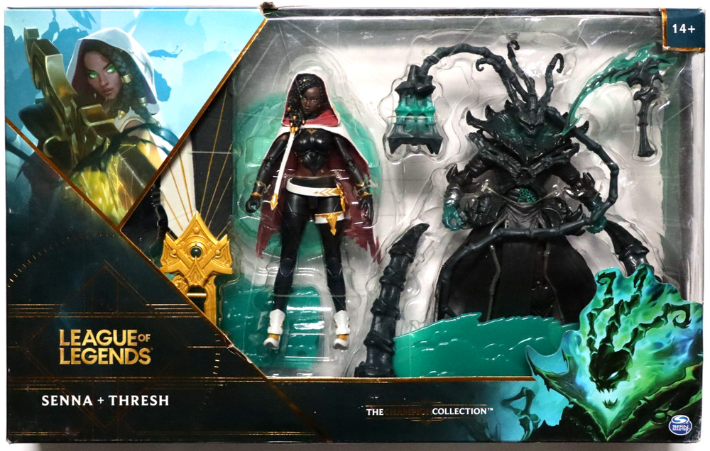 Spin Master League Of Legends Senna & Thresh Figures – The Champion Collection