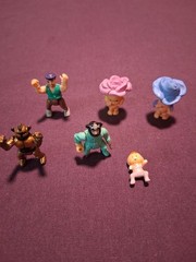 Plastic Mini Figure Set Mixed Lot Multicolor Miniature Toy Figures