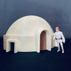 Tatooine Building Front 1 Diorama for 3.75 IN (1:18) FIGURE