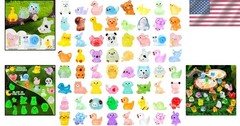 Tiny Glow Dark Animals – Collectible Miniature Figurines
