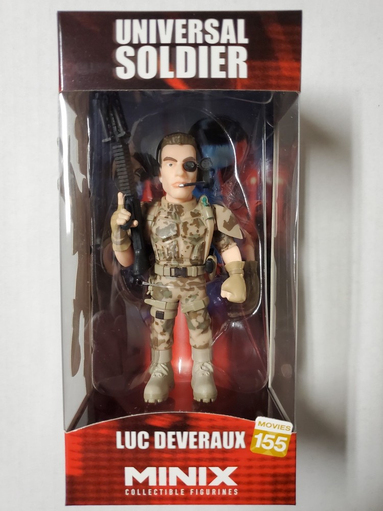 Luc Deveraux Universal Soldier MINIX Collectible Figurines Movies 155 NEW