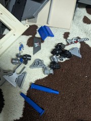 WWE Jakks Classic Superstars ruthless accessories raw Playset lot NO Figure