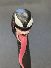Marvel Legends (VENOM) (HEAD ONLY) FIGURE Venom Movie Sony MINT (LONG TONGUE)