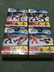 WWE Knuckle Crunchers Lot Of 4 Jey Uso Jimmy Uso Roman Reigns Damien Priest NIB
