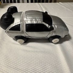 Back To the Future DeLorean Time Machine metalic PLUSH 9″ Stuffed Car Marty Doc