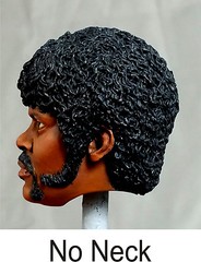 1:6 Custom Portrait of Samuel L. Jackson as Jules Winnfield from Pulp Fiction
