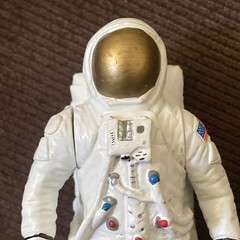 NASA Astronaut Plastic Vinyl Figure 4.25″ USA Space APIL 1998 – Vintage Preowned