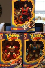TOY BIZ 10 IN.X-MEN,METALLIC MUTANTS,X-FORCE YOU-PIC SEE ACTUAL PHOTOS