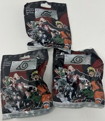 Naruto Mystery Bag Figures Lot of 3 NIP New Sealed E