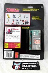 Transformers Original 1993 G2 Axelerators Turbofire MOSC