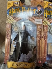 Vintage Harry Potter Mattel Figure Lot 8 Sealed Snape Ron Hermione Dobby Malfoy