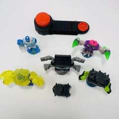 Legends of Akedo Power Storm Giants Figures Lot – Screenshot 2.0 Thoraxis & More