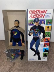 1999 Playing Mantis 12″ CAPTAIN ACTION Figure Diamond Select