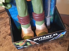TMNT Leonardo Teenage Mutant Ninja Turtles 10″ Figure 2024 Viacom Playmates Toys