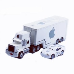 Disney Pixar Cars Black Storm Jackson DiNOco Cruz Mack Hauler Truck & Car Toys