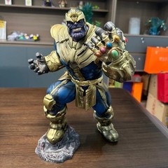 Thanos 36cm PVC Statue Marvel Avengers Action Figure Collectible Home Decor