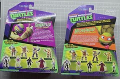 Nickelodeon Michelangelo & Donatello TMNT Teenage Mutant Ninja Turtles Figures